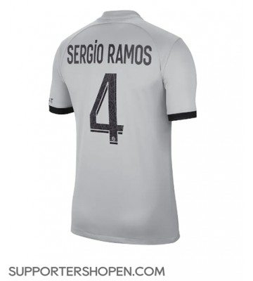 Paris Saint-Germain Sergio Ramos #4 Borta Matchtröja 2022-23 Kortärmad